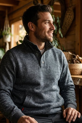 Herock HK1701 - Herock HK1701 Premium Fleece Sweater with Elbow Reinforcement