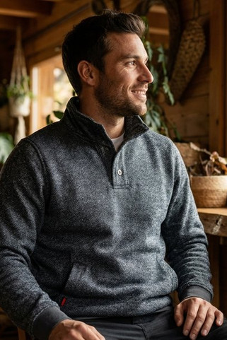 Herock HK1701 - Herock HK1701 Premium Fleece Sweater with Elbow Reinforcement