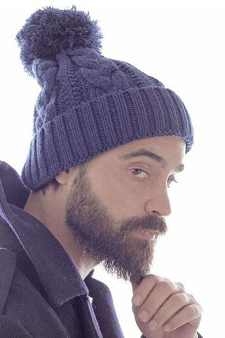 Atlantis AT136 - Nordic Twist Fleece-Lined Winter Beanie