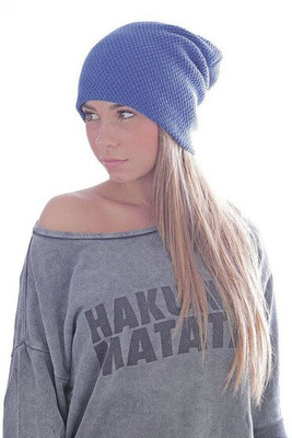 Atlantis AT152 - Trendy Atlantis Wide-Cut Beanie with Falling Tip