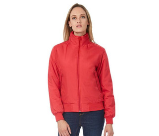 B&C BC331 - Damen Outdoor Bomberjacke mit Kapuze