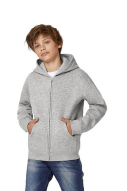 B&C BC504 - Childrens zipped hood