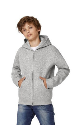 B&C BC504 - Dječja B&C majica s patentnim zatvaračem