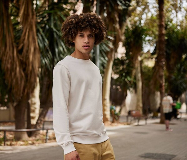 B&C BCU31B - Organski okrugli izrez Sweatshirt