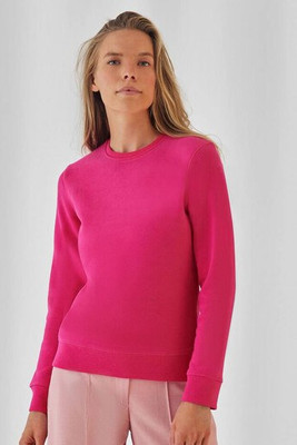 B&C BCW01Q - Sweatshirt met rechte mouwen 280 QUEEN