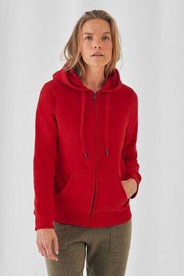 B&C BCW03Q - Luxury Comfort Women's Zipped Hoodie