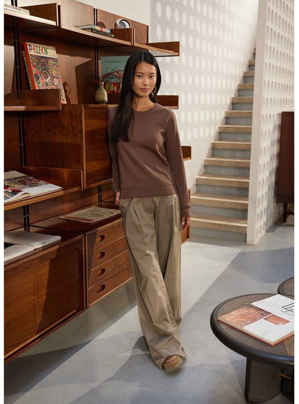 B&C BCW32B - Women's Organic Round Neck Sweatshirt