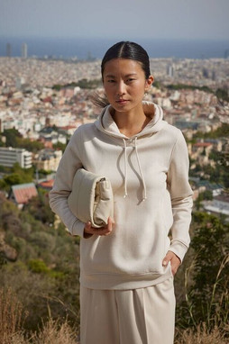 B&C BCW34B - Womens organic hoodie