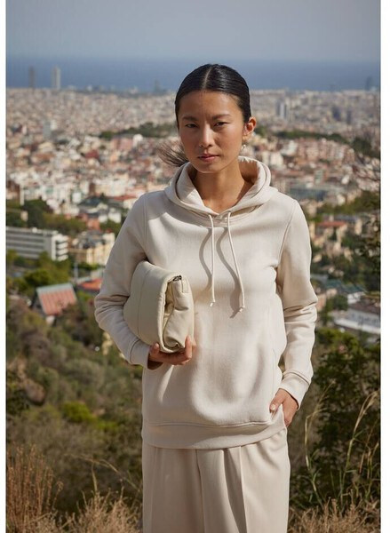 B&C BCW34B - Women's organic hoodie