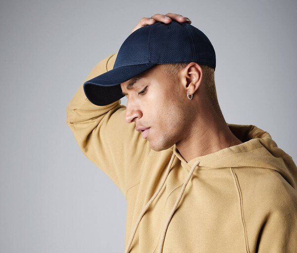 Beechfield BF196 - Mukautuva 6-paneelinen Verkko Lippis