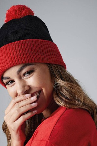 Beechfield BF451 - Snowstar® two-tone beanie