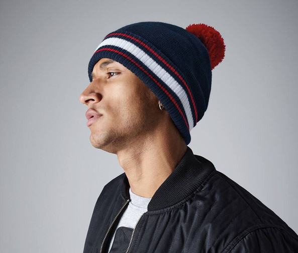 Beechfield BF472 - Bonnet Hiver Pompom Beechfield BF472