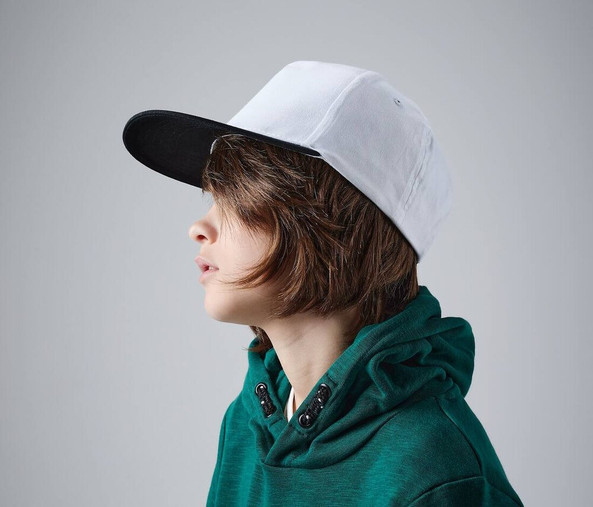 Beechfield BF615 - Kinder Snapback Pet met Verstelbare Maat