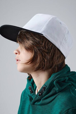 Beechfield BF615 - Kinder Snapback Pet met Verstelbare Maat