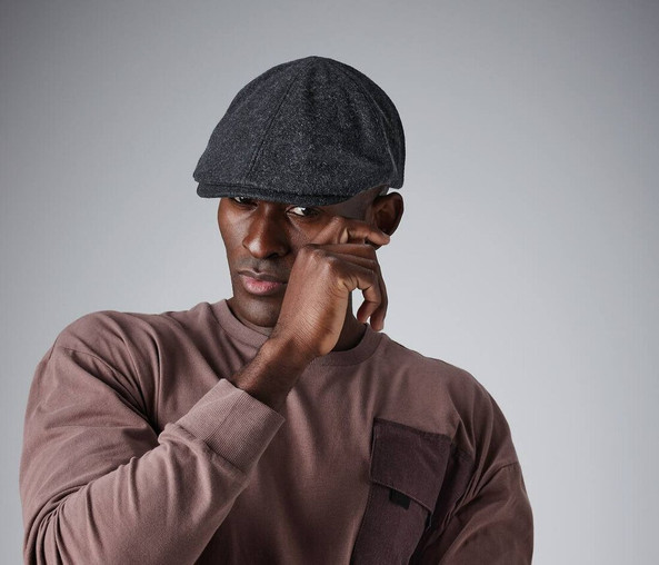 Beechfield BF623 - Sophisticated Melton Wool Blend Ivy Cap