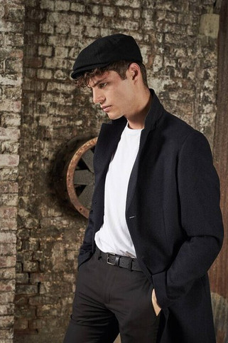 Beechfield BF624 - Vintage Style Herringbone Newsboy Cap