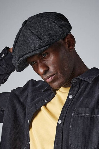 Beechfield BF629 - Melton Wool Newsboy-keps