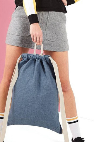 Bag Base BG642 - Stylová pánská džínová taška na cvičení