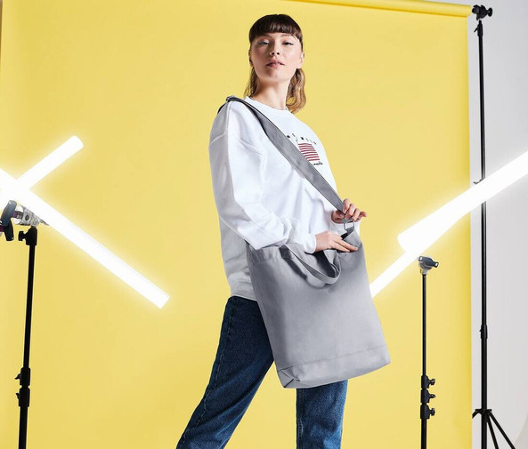 Bag Base BG673 - Stilfuld Canvas Skuldertaske til Hverdag