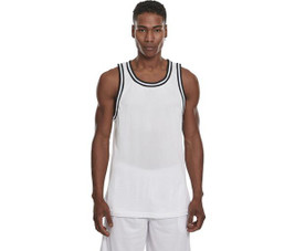 Build Your Brand BY009 - Breathable Sports Mesh Tank Top for Active Comfort