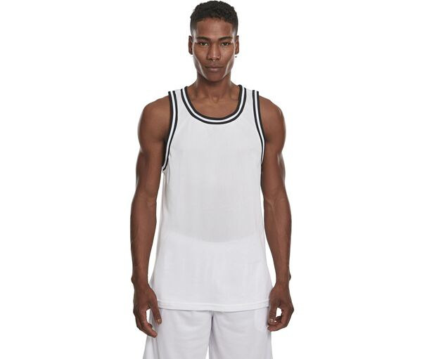 Build Your Brand BY009 - Breathable Sports Mesh Tank Top for Active Comfort