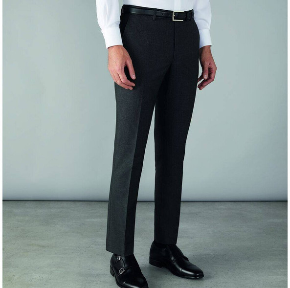 CLUBCLASS CC1003 - Edgware Men's Slim Fit Suit Pants