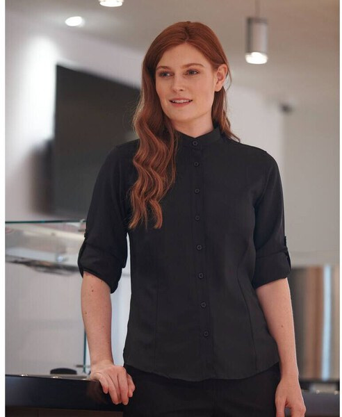 Henbury HY593 - Woman shirt collar mao