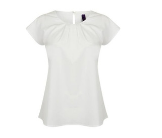 Henbury HY597 - Henbury Womens Wrinkle-Resistant Blouse