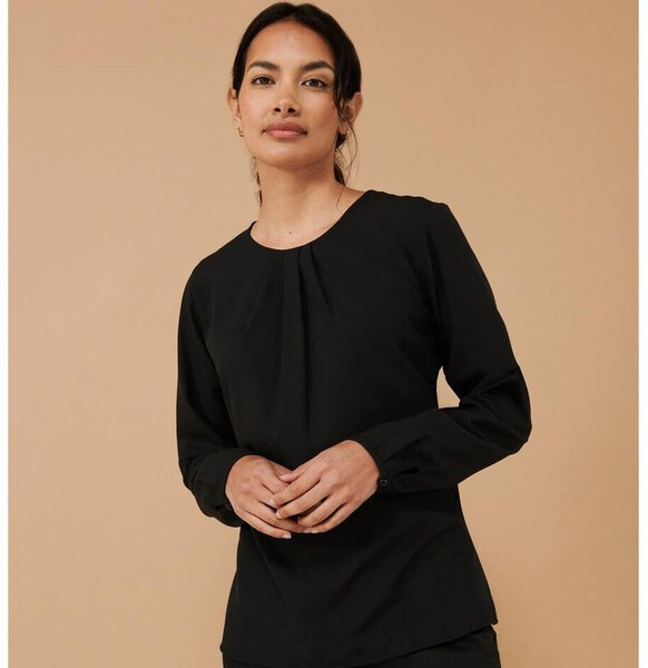 Henbury HY598 - Women's Long Sleeve Blouse