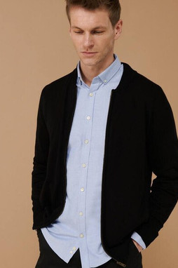 Henbury HY718 - Cardigan stile bomber
