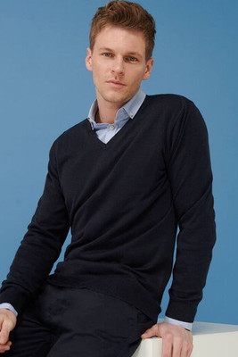 Henbury HY720 - Henbury Men's Classic V-Neck Sweater