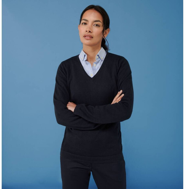 Henbury HY721 - Maglia da donna con scollo a V
