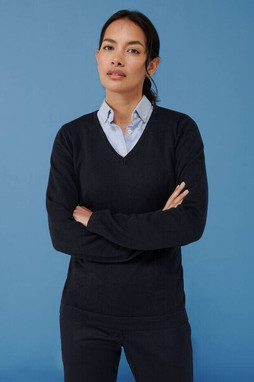 Henbury HY721 - Womens v-neck sweater