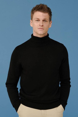 Henbury HY727 - Henbury Men's Classic Comfort Turtleneck Sweater