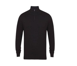 HENBURY HY729 - Pull Col Zippé Élégance et Confort