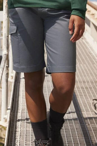 RUSSELL JZ002 - Pánské Pracovní Kraťasy s Kapsami a Elastickým Pasem