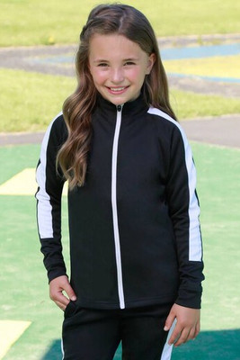 Finden & Hales LV873 - Unisex Kids' Trendy Sports Jacket with Zipper Pockets