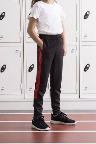 Finden & Hales LV883 - Unisex Kids Slim Fit Sports Pants with Zips