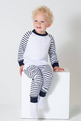 Larkwood LW072 - Striped Children'S Pyjamas