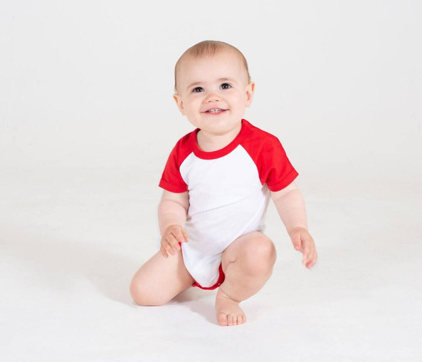 Larkwood LW502 - Larkwood Kinder Baseball Body Anzug