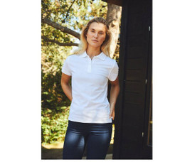 Neutral O22980 - Women's quilted polo shirt 