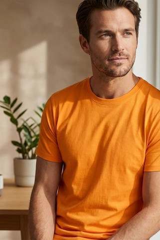 Neutral O61001 - Komfortabel Herre T-shirt i Økologisk Bomuld