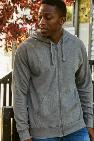 NEUTRAL O63301 - Sweat capuche zippé homme