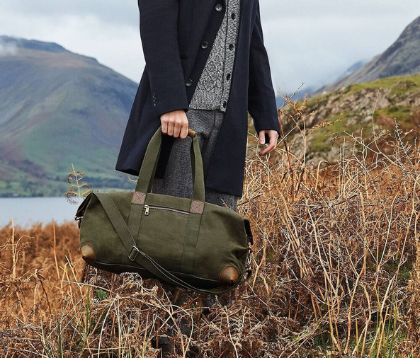 Quadra QD650 - Sac fourre-tout en toile cirée traditionnel