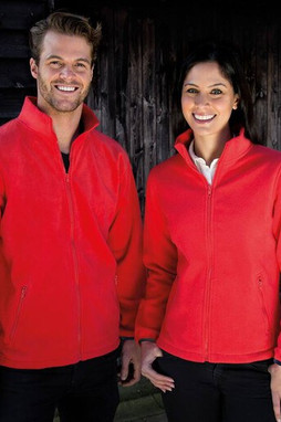 Result RS220F - Womens essential large zip fleece