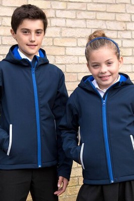 RESULT RS224J - Softshell capuche enfant