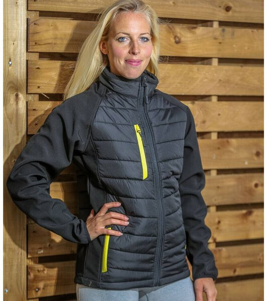 Result RS237 - Men's Quilted Softshell Jacket with Zippered Pockets
