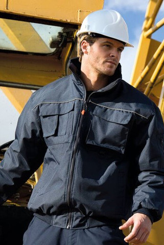 Result RS300 - Reflective Quilted Multi-Pocket Work Jacket