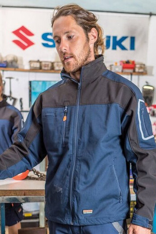 Result RS302 - Reflective Multi-Pocket Softshell Work Jacket