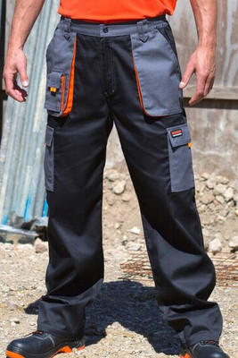 Result RS318 - Breathable Unisex Cargo Work Pants with Reflective Pockets